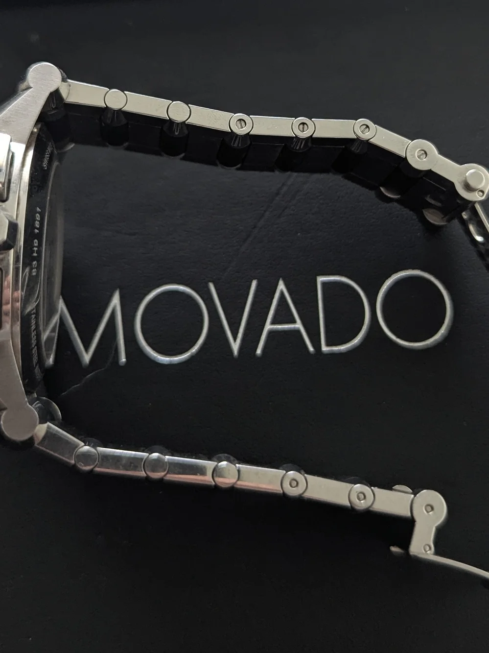 Movado Watch Mens Automatic RED LABEL VIZIO $5995